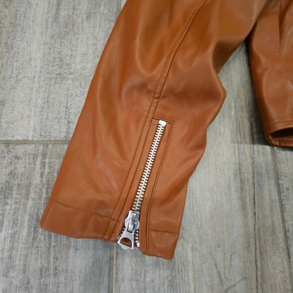 Torrid Faux Leather Asymmetrical Moto Jacket Womens 1X NEW Biker - Picture 12 of 13